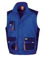 RS317 R317X Result Work-Guard Lite Gilet Royal Blue / Navy colour image